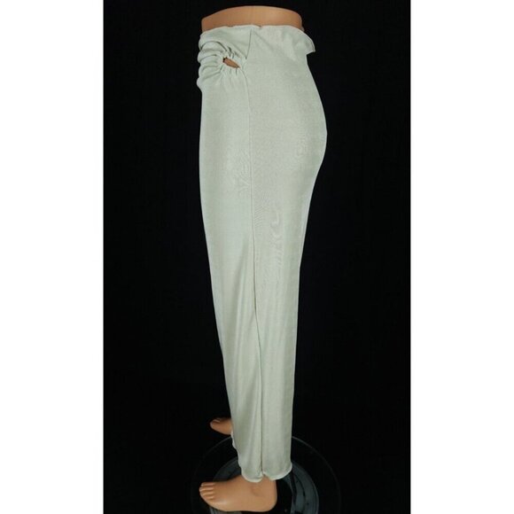 Tyrell Stretch Jersey Maxi Skirt Size XL Green SSENSE Exclusive $150 - Picture 5 of 10